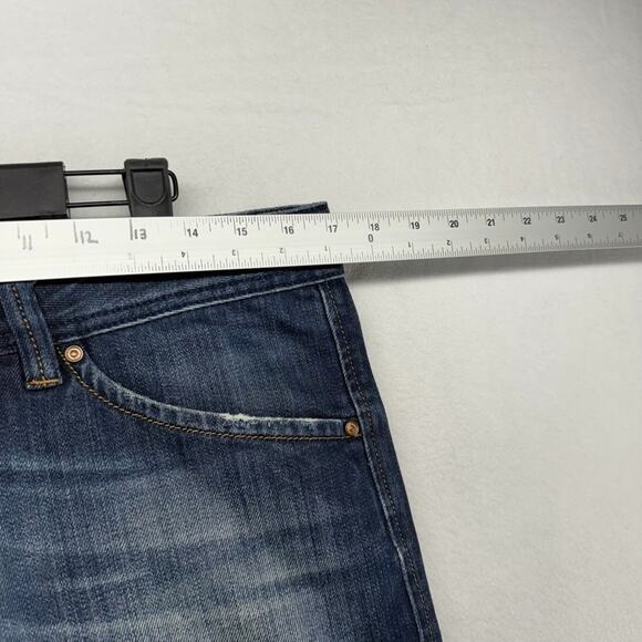 Diesel jeans men's 32x30 Fit 34x30 Blue Darron Straight Dark Whisker Vintage y2k - Picture 3 of 13